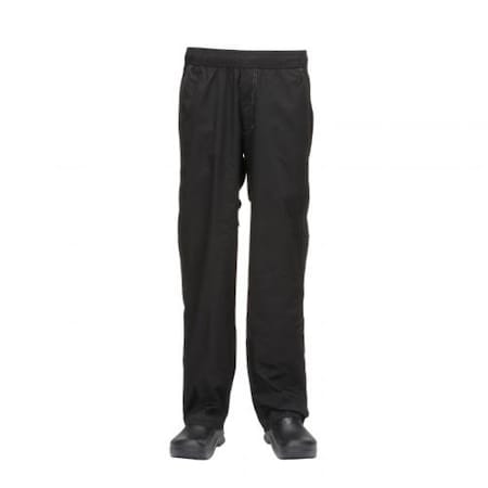 Chef Works Black Cool Vent Pants (XL) CVBP-BLK-XL